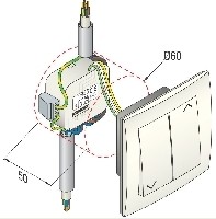 Simu Mikro Funkempfnger Hz fr Rolladen - Bild 1