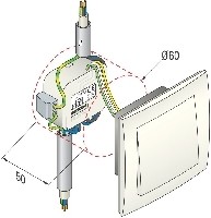 Simu Mikro Funkempfnger Hz fr Beleuchtung - Bild 1