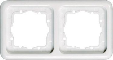 Rahmen f�r Schalterprogramm Vedder Regina, Weiss - Bild 1