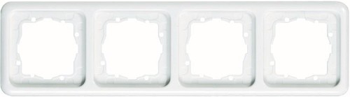 Rahmen f�r Schalterprogramm Vedder Regina, Weiss - Bild 3
