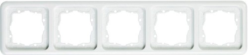 Rahmen f�r Schalterprogramm Vedder Regina, Weiss - Bild 4