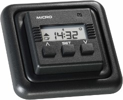 Zeitschaltuhr Simu Micro, Farbe Anthrazit