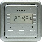 Asa Silencio Zeitschaltuhr silberfarbig