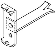 Simu Eingipslager Metall fr T5