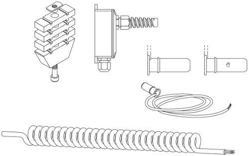Anschlusskit optische Kontaktleiste für 9013405 und 9013406 - Bild 1 Anschlusskit optische Kontaktleiste für 9013405 und 9013406 - Bild 1