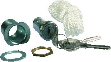 Simu Notentriegelung mit Schloss fr Garagentorantrieb GM800 oder GM1000