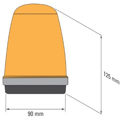Simu Warnleuchte / Blinkleuchte Universal fr RSA Hz, GM800 oder GM1000 - Bild 1