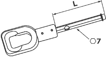 Simu se 165 mm fr T5 DMI / T6 DMI fr Markisenanwendung