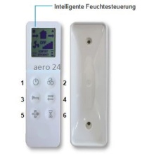 Aero24 150 Comfort, dezentraler Wohnraumlüfter mit Fernbedienung, max. 60 m³/h - Bild 1 Aero24 150 Comfort, dezentraler Wohnraumlüfter mit Fernbedienung, max. 60 m³/h - Bild 1