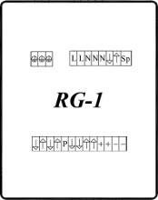 Halenco RG-1, Trennrelais Halcomaster fr 1 Antrieb 230V, Ansteuerung 24V