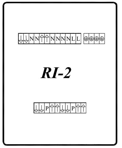 Halenco RI-2, Trennrelais Halcomaster fr 2 Antriebe 230V, Ansteuerung 230V