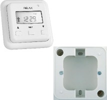 Zeitschaltuhr Simu Relax mit Auputzdose fr Rolladen und Jalousie