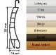 Roma Rollladen 14er Spezial Kunststoff 55 x 14 mm, konfektioniert