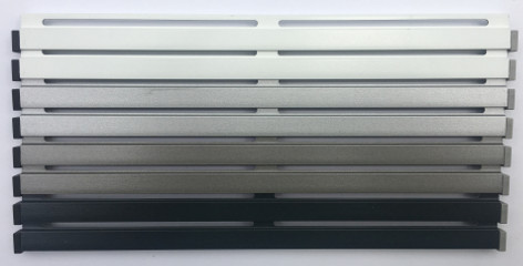 s_onro Rollladen Sonnenschutz Aluminium, 9,9 x 7,8 mm