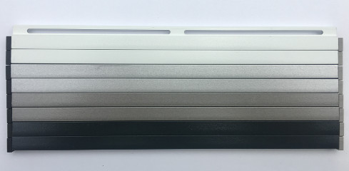 s_onro Rollladen Sonnenschutz Aluminium, 9,9 x 7,8 mm - Bild 1