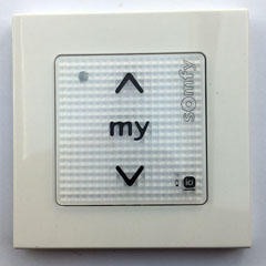 Somfy Smoove 1 IN io Pure Shine Wandsender