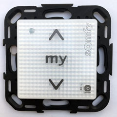 Somfy Smoove 1 IN io Pure Shine Wandsender - Bild 1