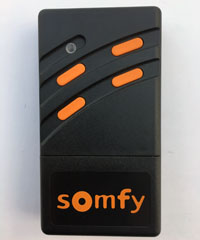 Somfy Handsender fr Bosch mit 40,680 MHz (rote LED)