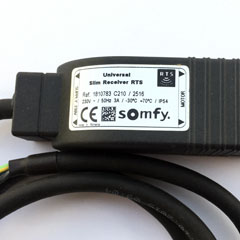 Somfy Universal Slim Receiver RTS,  Kabelenden offen - Bild 1